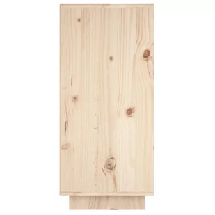 Lumarko Szafka, 60x34x75 cm, lite drewno sosnowe - Szafki do salonu - miniaturka - grafika 8