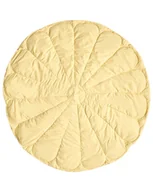 Maty edukacyjne - Mata do zabawy kwiat 110 x 110 cm żółta ELIZJUM - miniaturka - grafika 1