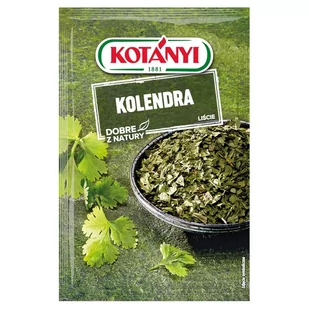 Kotányi Kolendra liście 6 g - Przyprawy i zioła sypkie - miniaturka - grafika 1