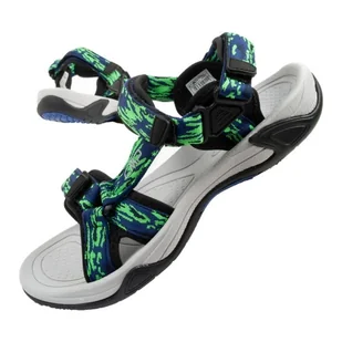 Sandały CMP Hamal Hiking Jr 38Q9954J 22NL zielone - Buty dla dziewczynek - miniaturka - grafika 1