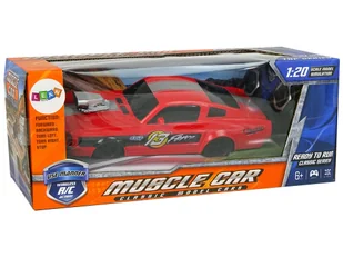 Zdalnie Sterowane Auto Sportowe 1:20 Czerwone Pilot - Zabawki zdalnie sterowane - miniaturka - grafika 5