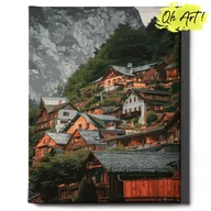 Malowanie po numerach - Obraz Malowanie Po Numerach 40X50 Cm / W Górach / Oh Art - miniaturka - grafika 1