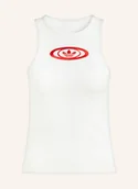 Bluzki damskie - Adidas Originals Tank Top campus2000 Z Wycięciem weiss - adidas Originals - miniaturka - grafika 1