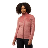 Kurtki damskie - Damska kurtka polarowa Jack Wolfskin ROTWAND FZ W mineral red - XS - miniaturka - grafika 1