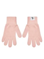 Rękawiczki dla dzieci - Calvin Klein Jeans Rękawiczki dziecięce Monogram IU0IU00525 Różowy - miniaturka - grafika 1