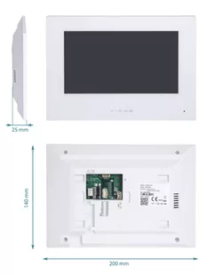 Wideodomofon jednoorodzinny VIDOS ONE IP S2401-N Monitor  M2010W aplikacja - Wideodomofony - miniaturka - grafika 3