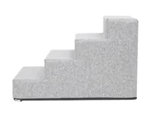 Pozostałe akcesoria dla psów - Hobbydog Duże Schody Inari Popiel - miniaturka - grafika 1