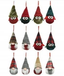 Zawieszka świąteczna na choinkę figurka mix 10 cm - Bombki - miniaturka - grafika 1