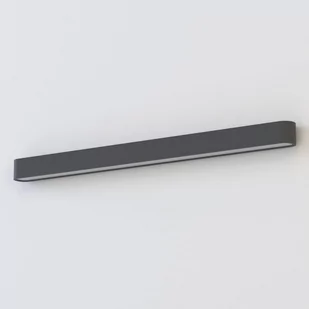 Nowodvorski Soft 7534 kinkiet lampa ścienna 1x16W LED grafitowa - Lampy ścienne - miniaturka - grafika 1