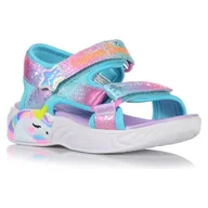 Sandały damskie - Buty do chodzenia dla dzieci Skechers Unicorn Dreams - miniaturka - grafika 1