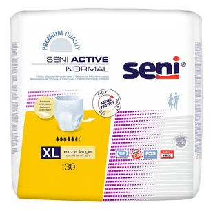 Seni Majtki chłonne Active Normal (4) Extra Large 30szt. - Pieluchy dla dorosłych - miniaturka - grafika 1