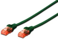 Patchcordy - Digitus Patchcord RJ45 U/UTP CAT6 10m Zielony (DK-1612-100/G) - miniaturka - grafika 1