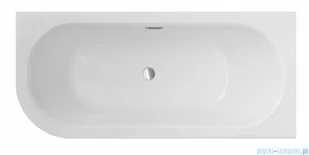 Besco Avita Slim + 170x75cm wanna asymetryczna prawa + syfon #WAV-170-SP+ - Wanny - miniaturka - grafika 3