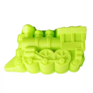 Tadar TADAR FORMA SILIKONOWA NA CIASTO POCIĄG ZIELONA 5907558755725 - Formy do ciast - miniaturka - grafika 1