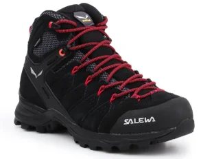 Buty Salewa Alp Mate MID Wp women black pink 36 - Buty trekkingowe męskie - miniaturka - grafika 1