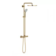 Zestawy prysznicowe - Grohe Euphoria zestaw prysznicowy złoty 26075GL0 - miniaturka - grafika 1