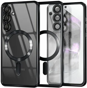 Etui do Galaxy S25 Plus 5G MagSafe, czarne - Etui i futerały do telefonów - miniaturka - grafika 1