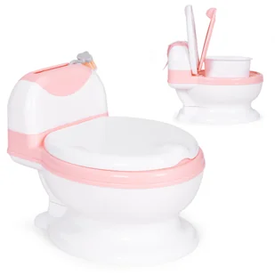 Nocnik toaleta z wyjmowanym wkładem sedes dla dzieci zamykany ze szczotką ECOTOYS - Nocniki - miniaturka - grafika 1