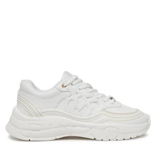 Sneakersy PINKO Glammy 04 SS0057 E015 Biały - Sneakersy damskie - miniaturka - grafika 1