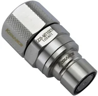 Chłodzenie wodne - Koolance QD3 Schnellverschluss gerade männlich auf 16/10mm - no-spill, silber QD3-MT10X16 - miniaturka - grafika 1