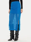 Spódnice - Noisy May Spódnica midi Shandy 27030720 Niebieski Regular Fit - miniaturka - grafika 1