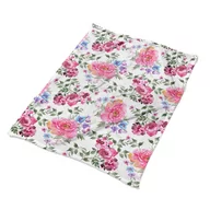 Koce - Nadruk pluszowy koc Akwarela Róże dla dziecka eco, Fabricsy - miniaturka - grafika 1