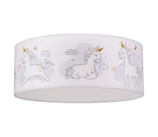 Duolla - LED Plafon dziecięcy CORTINA LED/26W/230V śr. 40 cm 4000K - Lampy sufitowe - miniaturka - grafika 1
