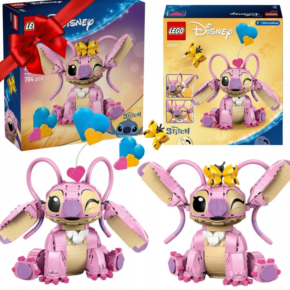 LEGO Disney Lilo i Stitch Andzia pomysł na PREZENT zabawka dla dzieci +EBOK