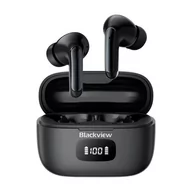 Słuchawki - Blackview AirBuds 8 czarny - miniaturka - grafika 1