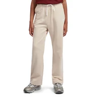 Spodnie i spodenki dla dziewczynek - Spodnie dziecięce New Balance LAKG0216BIS - beżowe - miniaturka - grafika 1