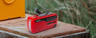 Radio z własnym zasilaNiem Muse MH-07RED, Czerwony - Głośniki przenośne - miniaturka - grafika 3