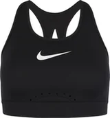 Bielizna sportowa damska - Stanik damski Nike Swoosh Bra czarny DD0428 010 XS A-C - miniaturka - grafika 1