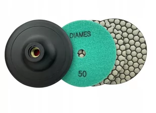 DYSKI POLERSKIE SUCHO GRES 125 3 SZT #50 UCHWYT M14 - Materiały ścierne - miniaturka - grafika 1