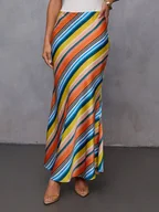 Spódnice - LA Angels Spódnica ze wzorem - miniaturka - grafika 1