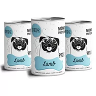 Mokra karma dla psów - Paka Zwierzaka PEPE MONO PROTEIN Lamb jagnięcina) 3x400g - miniaturka - grafika 1