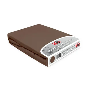 Prześcieradło jersey z gumką 160x200 czekoladowe Constance KARO - Prześcieradła Prześcieradło jersey z gumką 160x200 czekoladowe Constance KARO - Prześcieradła - miniaturka - grafika 1