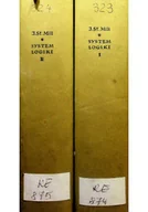 Filozofia i socjologia - System logiki Tom 1 i 2 - miniaturka - grafika 1