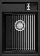 Zlewozmywaki - BRANDE ZONE POCKET RIGHT 380-40 BLACK METALLIC (czarny metalik) - miniaturka - grafika 1