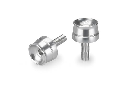 Puig 21028P Przeciwwagi Kierownica Model Speed Srebrny