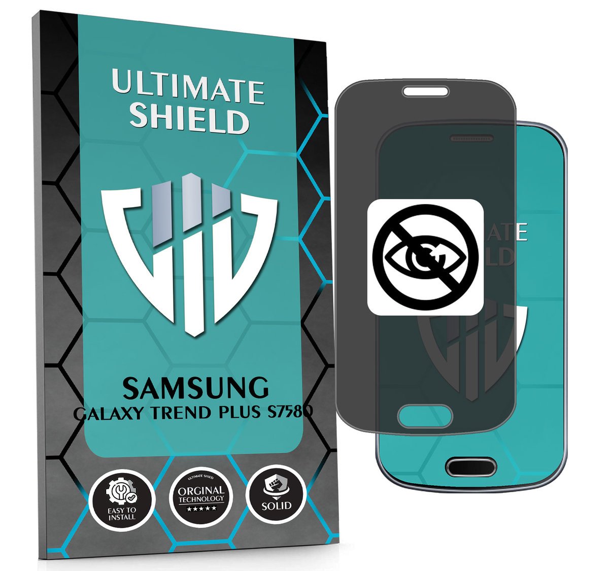 NAJLEPSZA FOLIA 5D ANTYSZPIEGOWSKA DO SAMSUNG TREND PLUS S7580 HYDROŻELOWA