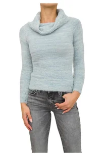 Sweter damski Guess niebieski miękki elegancki -S - Swetry damskie - miniaturka - grafika 1