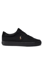 Trampki męskie - Polo Ralph Lauren Tenisówki Sayer 816764497002 Czarny - miniaturka - grafika 1