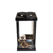 Lampiony i znicze - Lampion Fermo 30 cm złoty - miniaturka - grafika 1