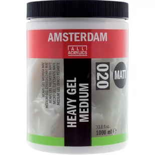 Talens Amsterdam Heavy Gel Medium Mat 1l - Farby i media malarskie - miniaturka - grafika 1