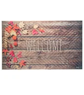 Wycieraczki - Wycieraczka materiałowa, Welcome, deski - miniaturka - grafika 1