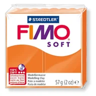 Masy plastyczne - Fimo GDD Grupa Dystrybucyjna Daccar Soft, masa termoutwardzalna, modelina, pomarańczowa - miniaturka - grafika 1