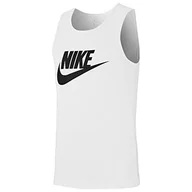 Koszulki sportowe męskie - NIKE M NSW Tank Icon Futura Koszulka Męska - miniaturka - grafika 1