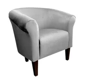 Fotele - ATOS Fotel Milo MG17 nogi 20 venge szary - miniaturka - grafika 1