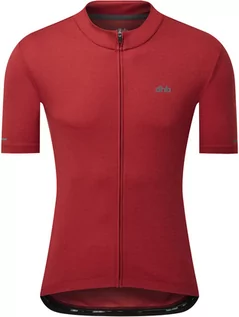 Koszulki rowerowe - dhb Essentials Short Sleeve Jersey Men, czerwony XXL 2022 Koszulki kolarskie - grafika 1