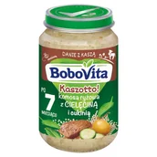 Dania dla dzieci - BoboVita Kaszotto! Komosa ryżowa z cielęciną i cukinią po 7 miesiącu 190 g - miniaturka - grafika 1